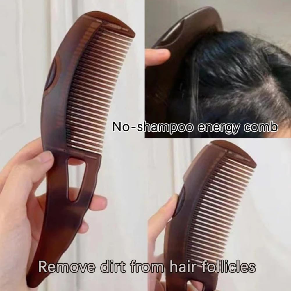 Anti-Dandruff Scalp Massage Comb with Deep Cleansing Teeth